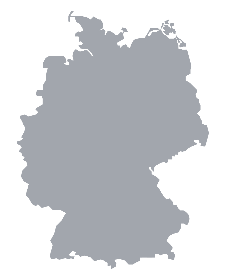 Karte von Deutschland